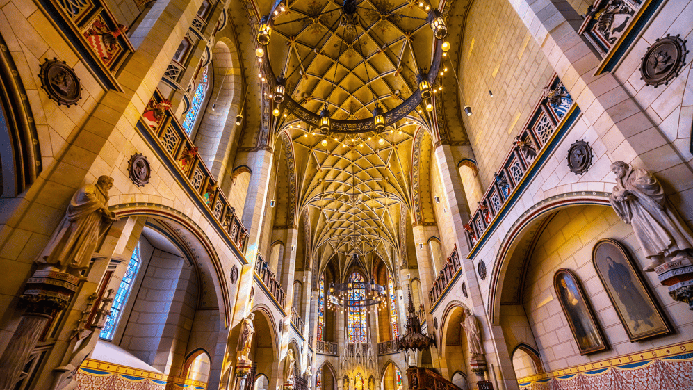 Ceremonial Church Interior Wittenberg