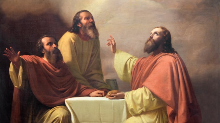 Christ teaches His disciples