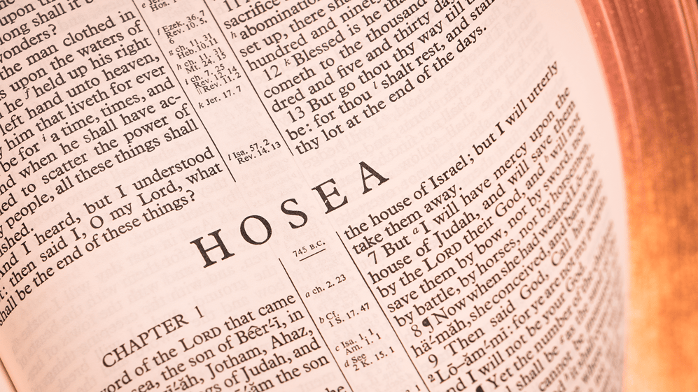 The opening chapter of the book of Hosea