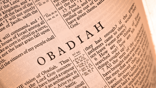 The opening chapter of the book of Obadiah