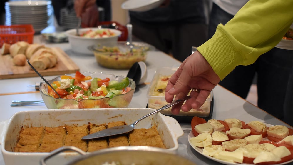 Church potluck 