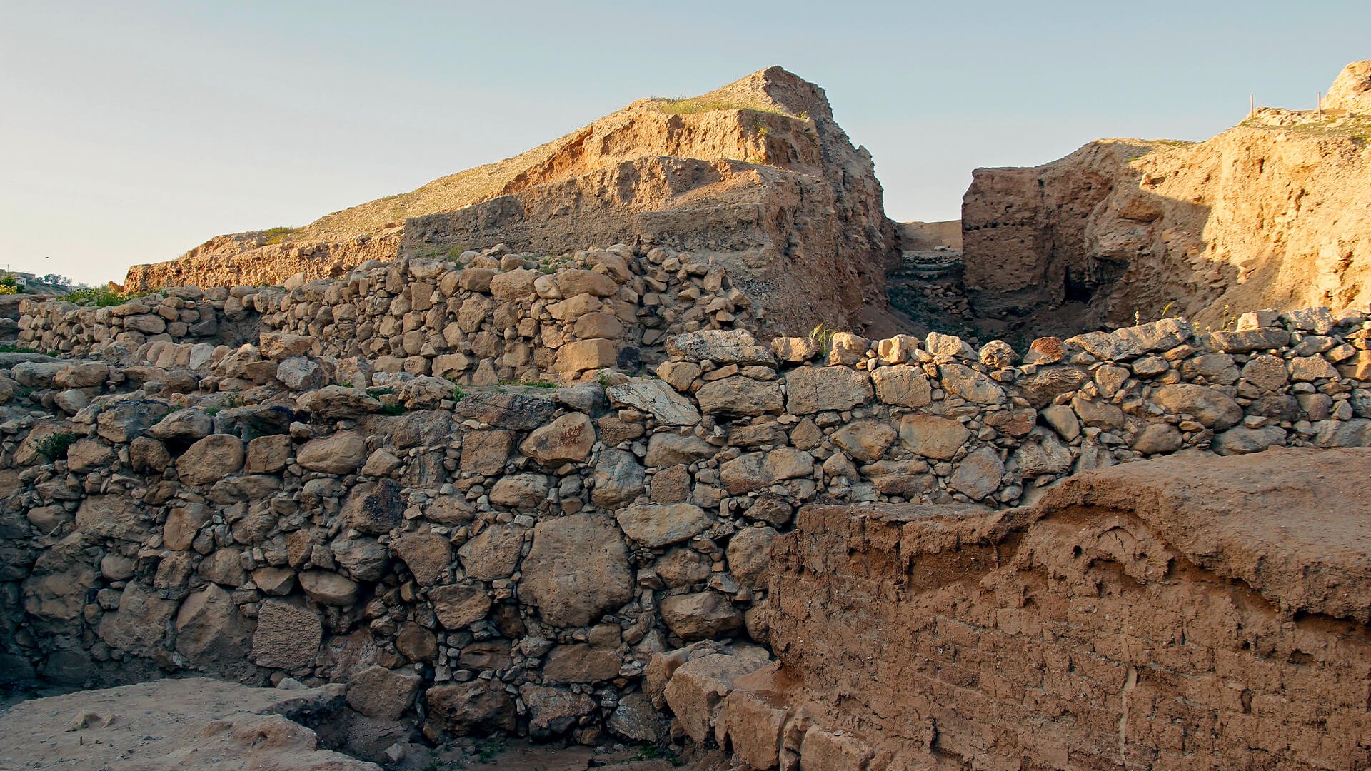 Renewal Of The Covenant In Joshua   Ancient Ruins Of The Walls Of Jericho 