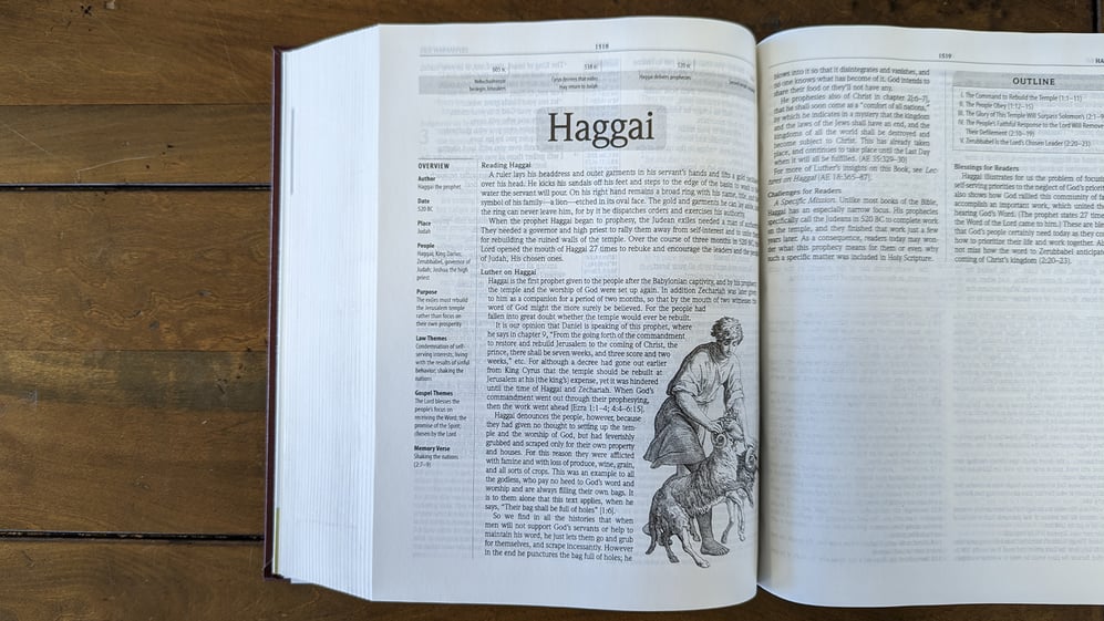 Haggai An Overview