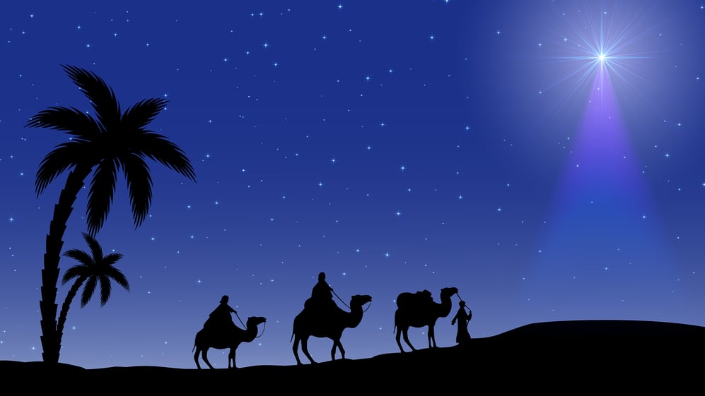 wise men following the star
