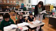 Lutheran grade school classroom