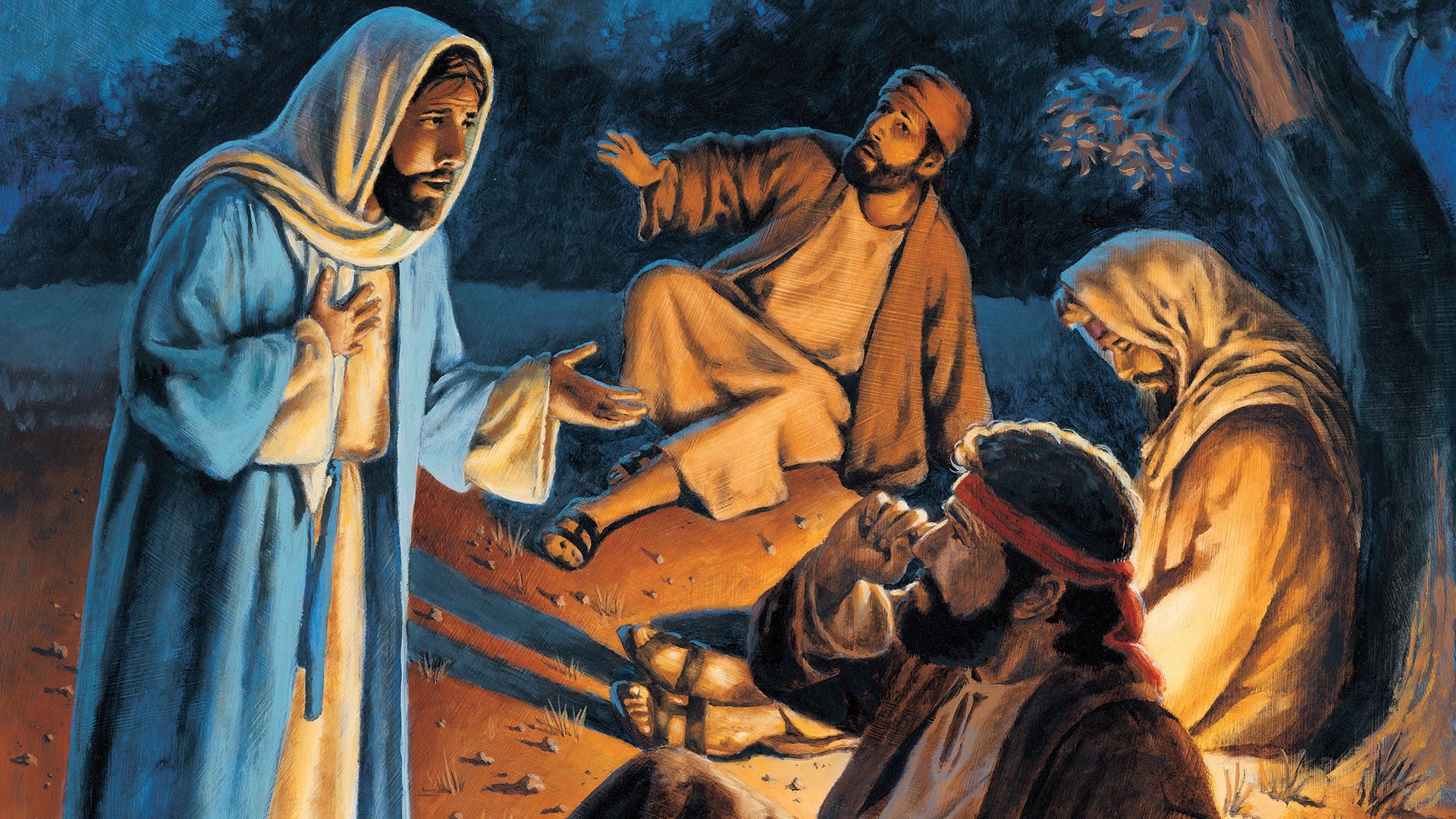 jesus teaching disciples