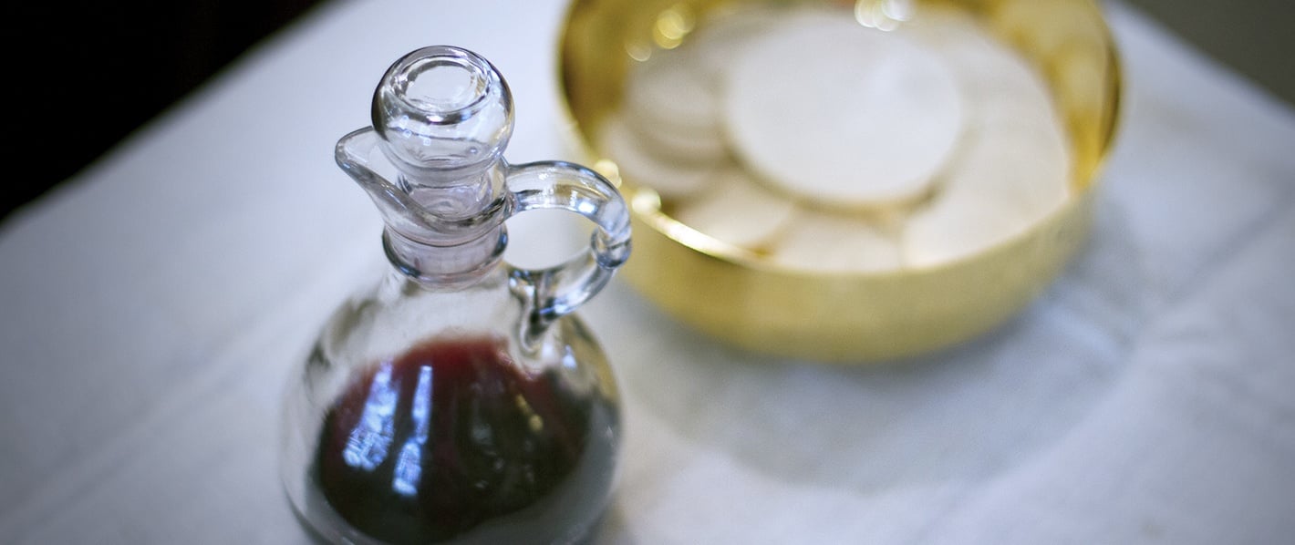 Anointing Oil Bottle Enamel Gold Plated